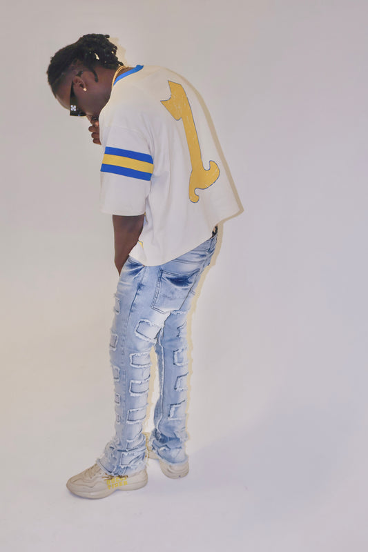 Cream Varsity Shirt
