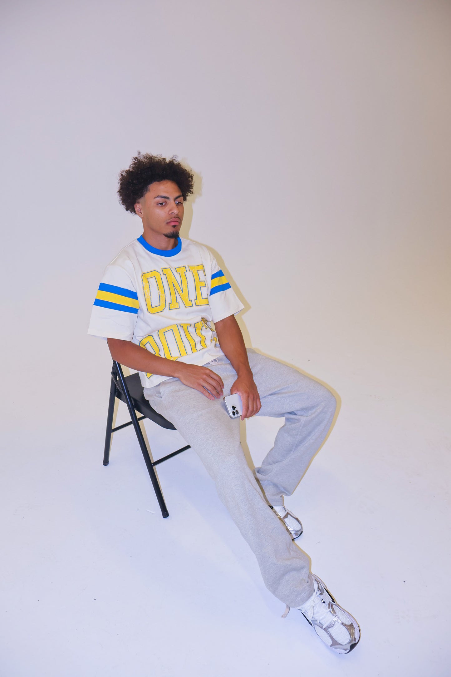 Cream Varsity Shirt